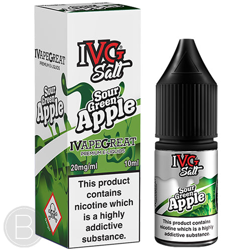 I VG - Sour Green Apple Nic Salt