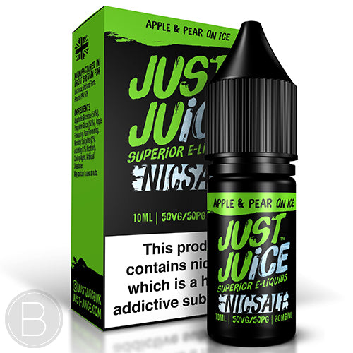 Just Juice Nic Salt - Apple & Pear Ice