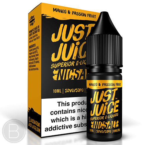 Just Juice Nic Salt - Mango & Passion Fruit