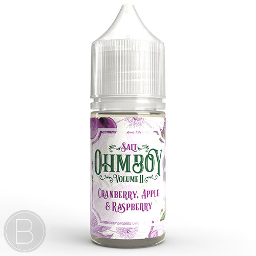 Ohm Boy Botanics Salt - Cranberry Apple and Raspberry