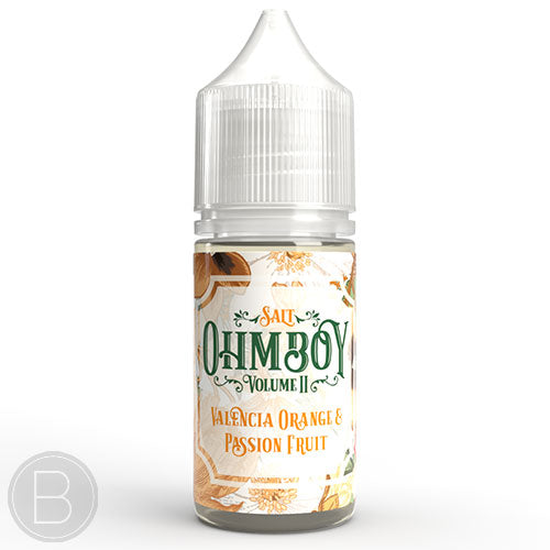 Ohm Boy Botanics Salt - Valencia Orange and Passion Fruit