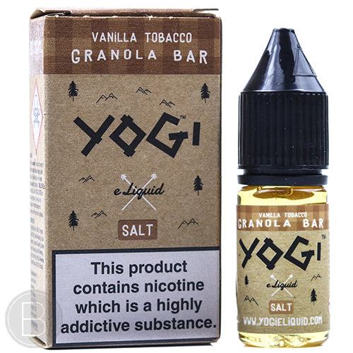 YOGI Salt - Vanilla Tobacco Granola Bar