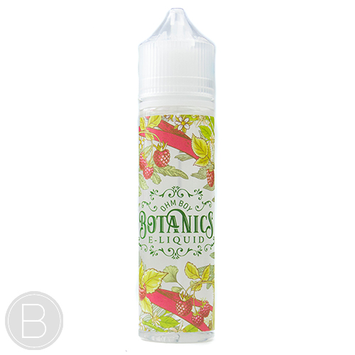 Ohm Boy Botanics - Rhubarb Raspberry and Orange Blossom - 50ml 0mg Short Fill E-Liquid