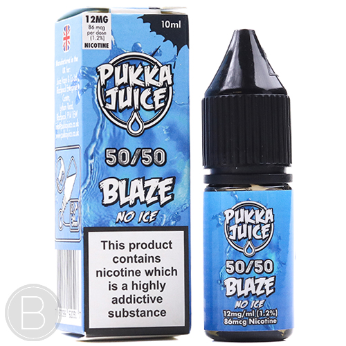 Pukka Juice 50/50 - Blaze No Ice - 50/50 VG/PG E-Liquid - BEAUM VAPE