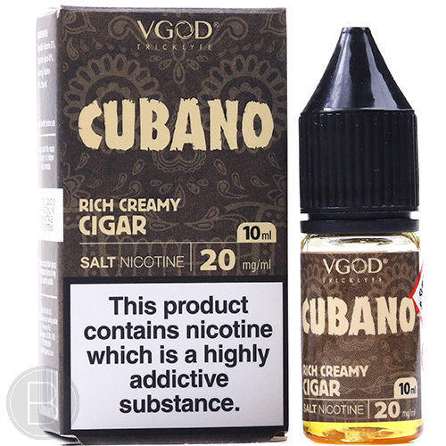 VGOD - Cubano Nic Salt - 10ml Salt Nicotine E-Liquid - BEAUM VAPE