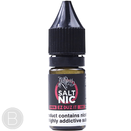 Ruthless Salt Nic - Ez Duz It - 10ml Salt Nicotine E-Liquid - BEAUM