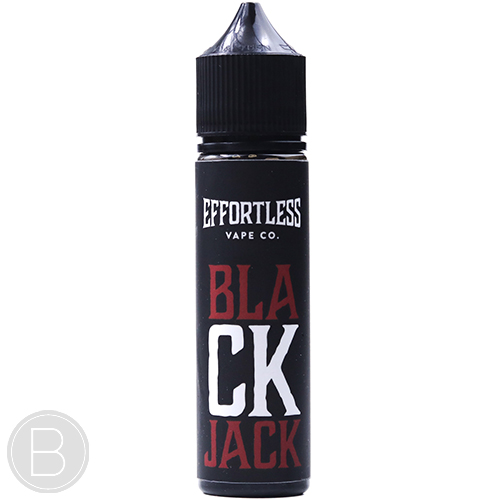 Effortless - Black Jack - 50ml Shortfill 0mg E-Liquid - BEAUM VAPE