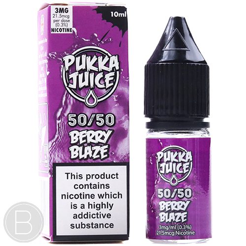 Pukka Juice 50/50 - Berry Blaze - 50/50 VG/PG E-Liquid - BEAUM VAPE