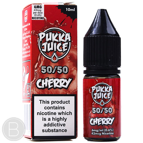 Pukka Juice 50/50 - Cherry - 50/50 E-Liquid - BEAUM VAPE