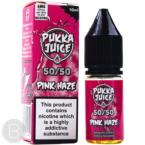 Pukka Juice 50/50 - Pink Haze - 50/50 E-Liquid - BEAUM VAPE