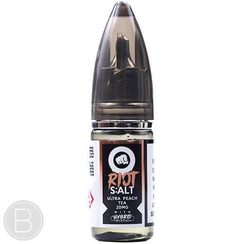 Riot S:ALT - Ultra Peach Tea - Hybrid Nicotine E-liquid - BEAUM VAPE