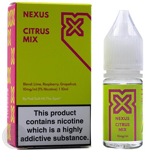 Nexus Salts - Citrus Mix - 10ml Salt Nicotine E-Liquid - BEAUM VAPE