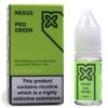 Nexus Salts - Pro Green - 10ml Salt Nicotine E-Liquid - BEAUM VAPE