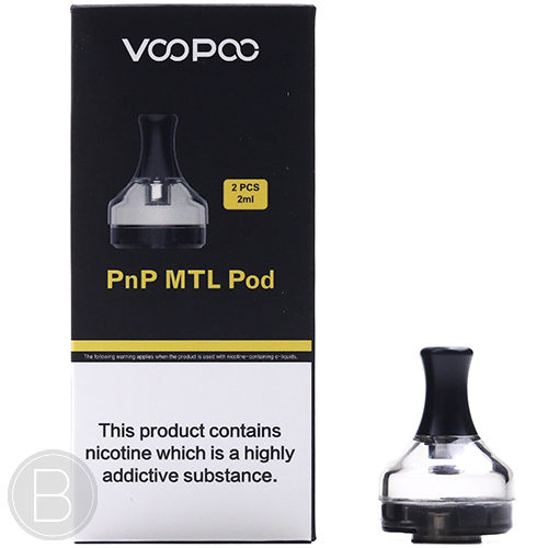 VooPoo - PnP 2ml MTL Pod Pack - 2 Piece Pack - BEAUM VAPE