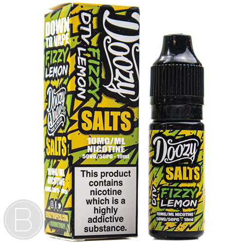 Doozy Vape Salts - Fizzy Lemon - 10ml E-Liquid - BEAUM VAPE