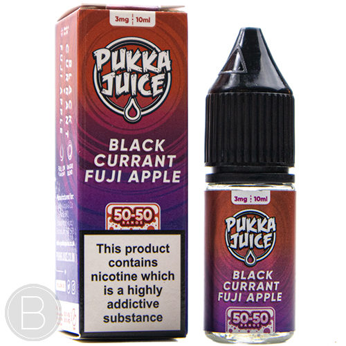 Pukka Juice 50/50 - Blackcurrant Fuji Apple - E-Liquid - BEAUM VAPE