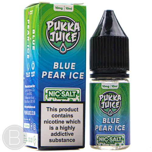 Pukka Juice Nic Salt - Blue Pear Ice - Nic Salt E-liquid - BEAUM VAPE