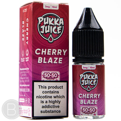 Pukka Juice 50/50 - Cherry Blaze - 50/50 E-Liquid - BEAUM VAPE
