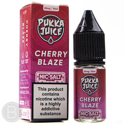 Pukka Juice Nic Salt - Cherry Blaze - Nic Salt E-Liquid - BEAUM VAPE