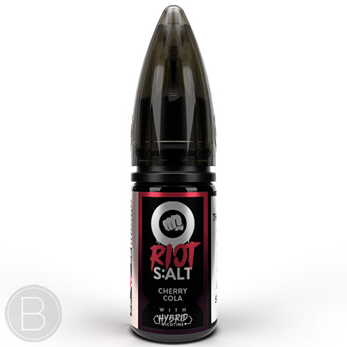 Riot S:ALT - Cherry Cola - Hybrid Nicotine E-liquid - BEAUM VAPE