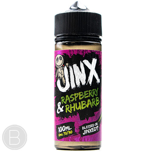 Jinx - Raspberry & Rhubarb - 100ml E-Liquid - BEAUM VAPE