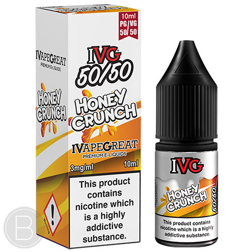 I VG - Honey Crunch Os 50/50 - 10ml E-Liquid - BEAUM VAPE