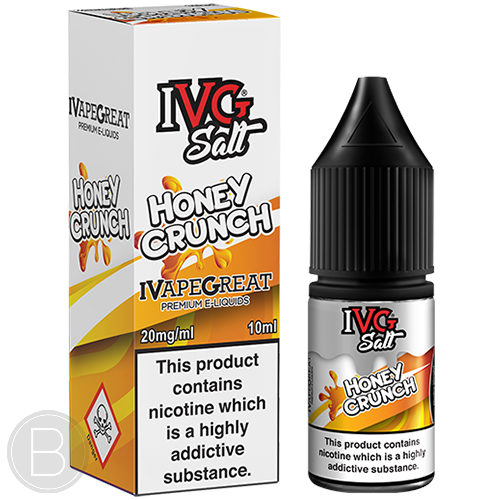 I VG - Honey Crunch Os Nic Salt - 10ml E-Liquid - BEAUM VAPE