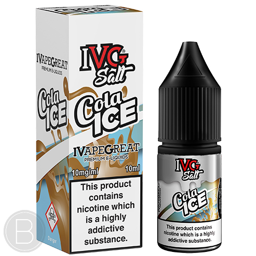 I VG - Cola Ice Nic Salt - 10ml E-Liquid - BEAUM VAPE