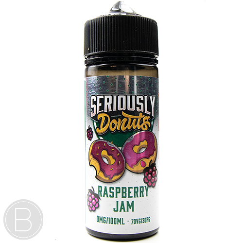 Seriously Donuts - Raspberry Jam - 100ml Shortfill - BEAUM VAPE