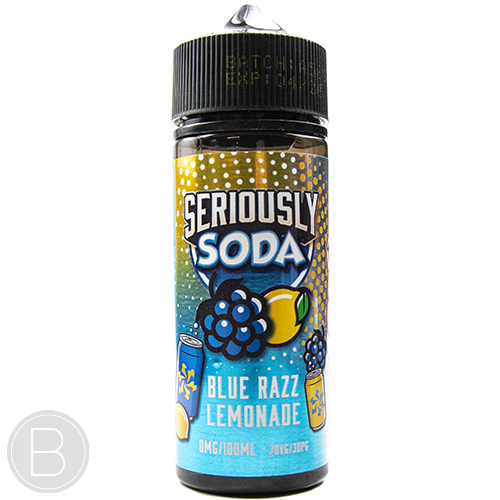 Seriously Soda - Blue Razz Lemonade - 100ml Shortfill - BEAUM VAPE
