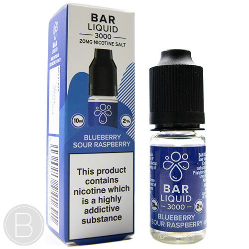Bar Liquid 3000 - Blueberry Sour Raspberry - 10ml Liquid - BEAUM VAPE