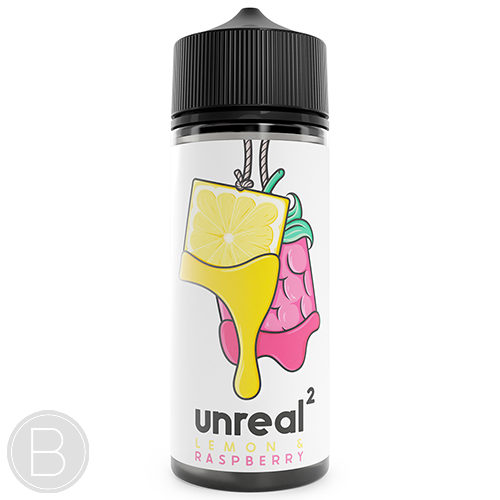 Unreal 2 - Lemon & Raspberry - 100ml Shortfill - BEAUM VAPE