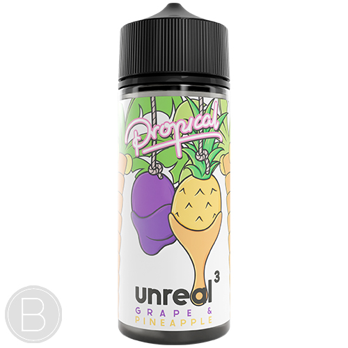 Unreal 3 - Grape & Pineapple - 100ml Shortfill - BEAUM VAPE