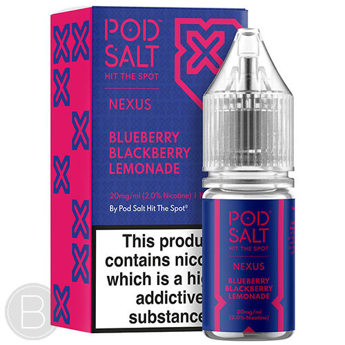 Nexus Salts - Blueberry Blackberry Lemonade - 10ml - BEAUM VAPE