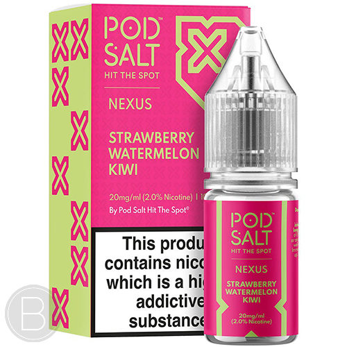 Nexus Salts - Strawberry Watermelon Kiwi - 10ml E-Liquid - BEAUM VAPE