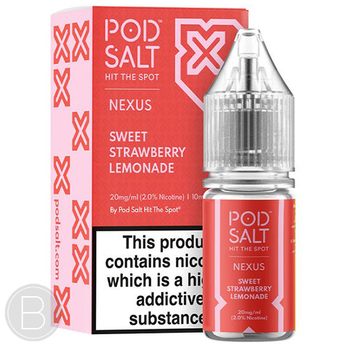 Nexus Salts - Sweet Strawberry Lemonade - 10ml - BEAUM VAPE