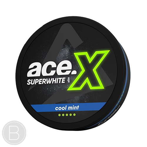 ACE - X Cool Mint - 20mg NICOTINE POUCHE - BEAUM VAPE