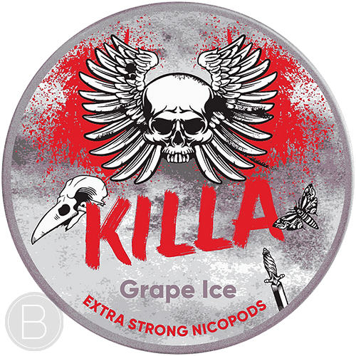 KILLA - GRAPE ICE - 16mg NICOTINE POUCH