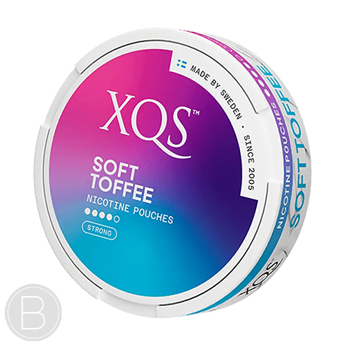 XQS - SOFT TOFFEE - 20mg NICOTINE POUCH - BEAUM VAPE